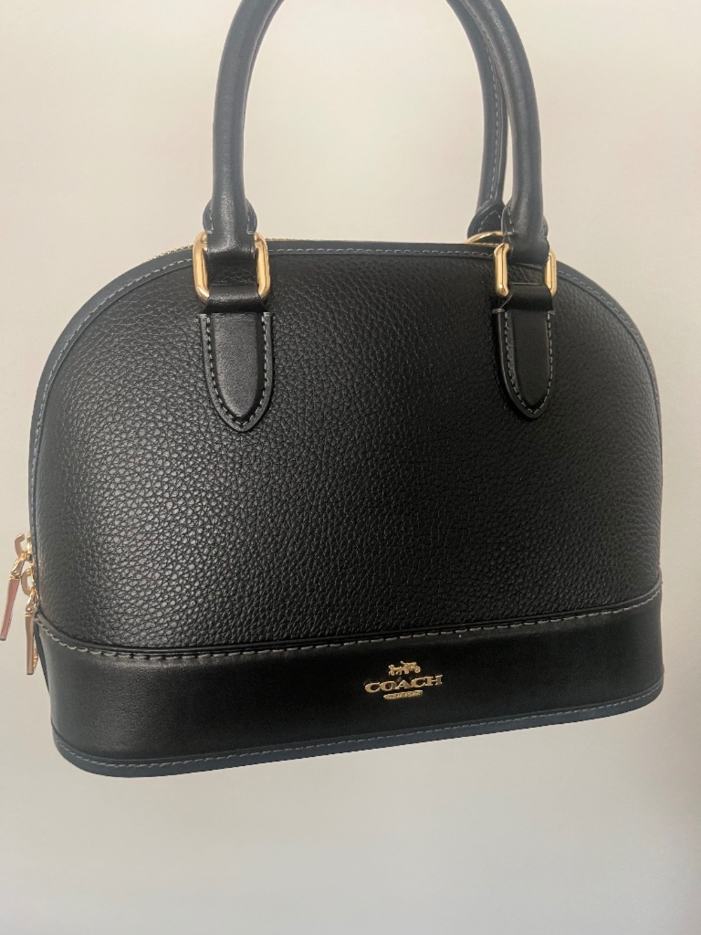 Coach Sabrina Satchel (Pebble/Smooth Leather)